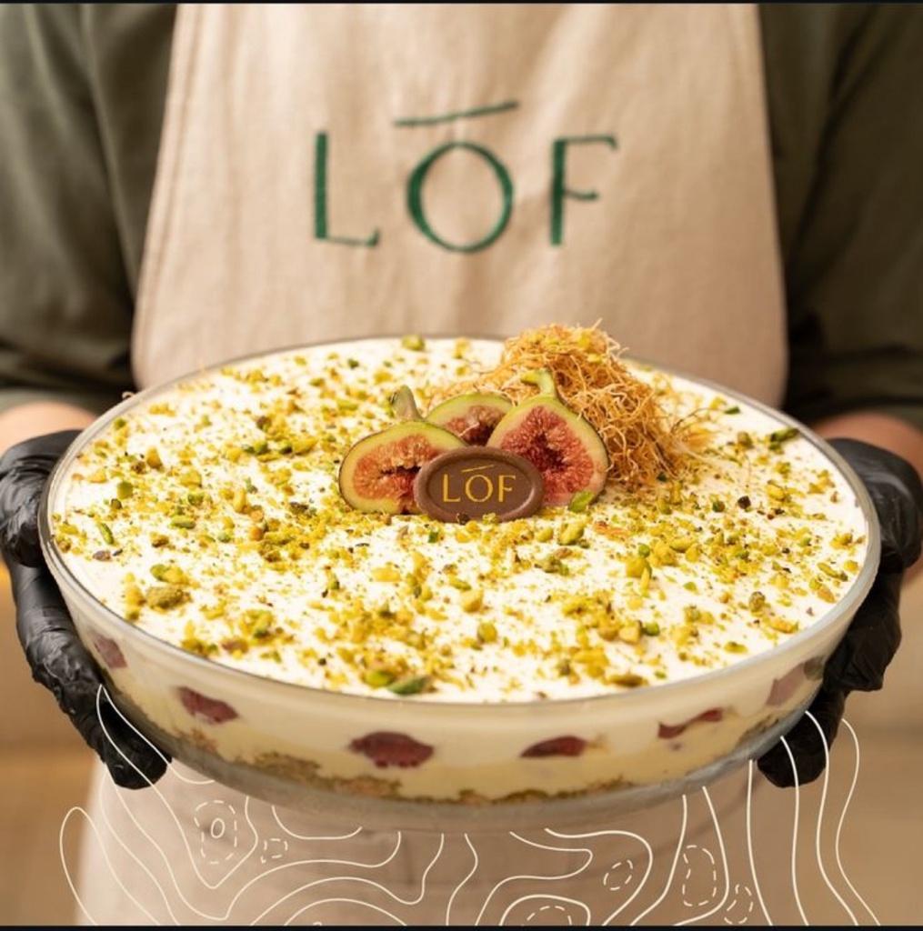 Large Cream kunafa
