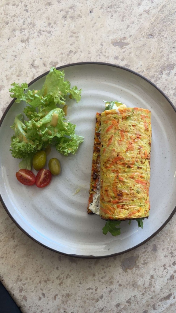 mushroom lowcarb sandwich